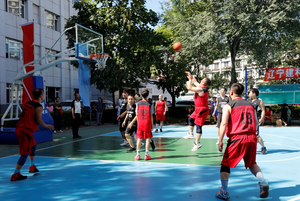 礼赞建党百年 展现建科风采——省建科院第十三届“奋进杯”职工篮球赛开幕(图2)
