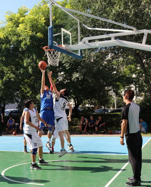 礼赞建党百年 展现建科风采——省建科院第十三届“奋进杯”职工篮球赛开幕(图3)